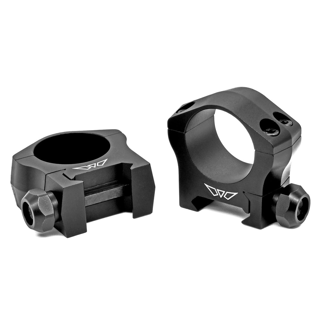 Warne MOUNTAIN TECH RINGS 25MM LOW WEAVER MATTE
