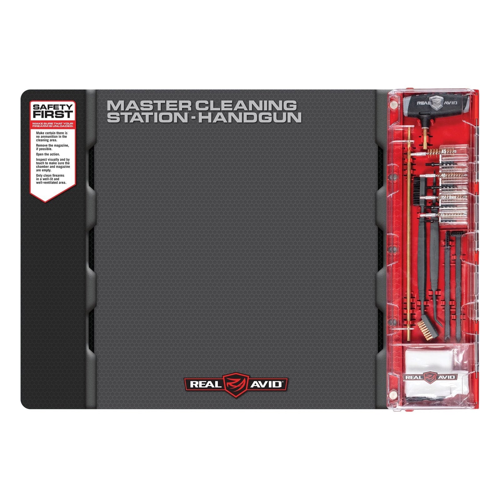 Real Avid MASTER CLEANING STATION HANDGUN