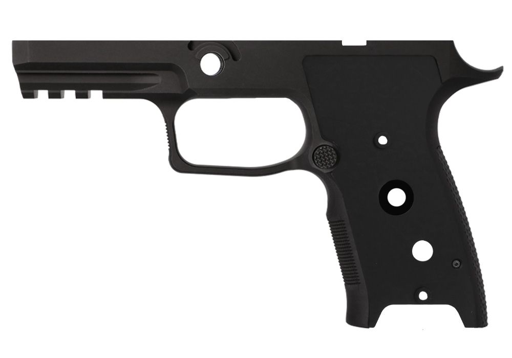 GRIP MODULE P320 AXG 9/40/357 CARRY G10 BLACK