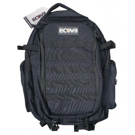 Ecoevo Bags ECOEVO TACTICAL BACKPACK BLACK