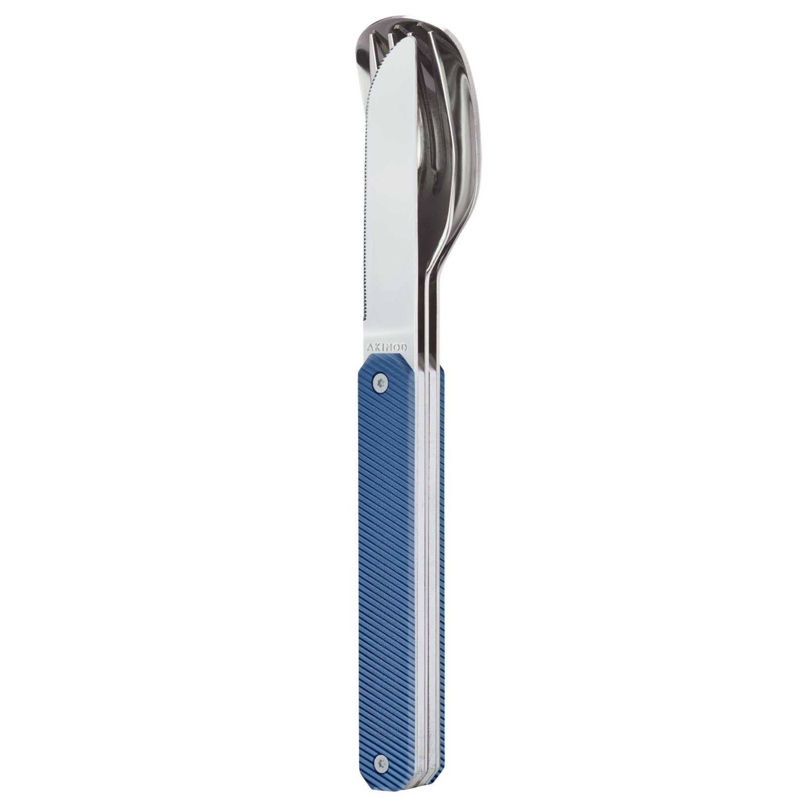 Deejo AKINOD STRAIGHT CUTLERY BLUE ALUMINIUM
