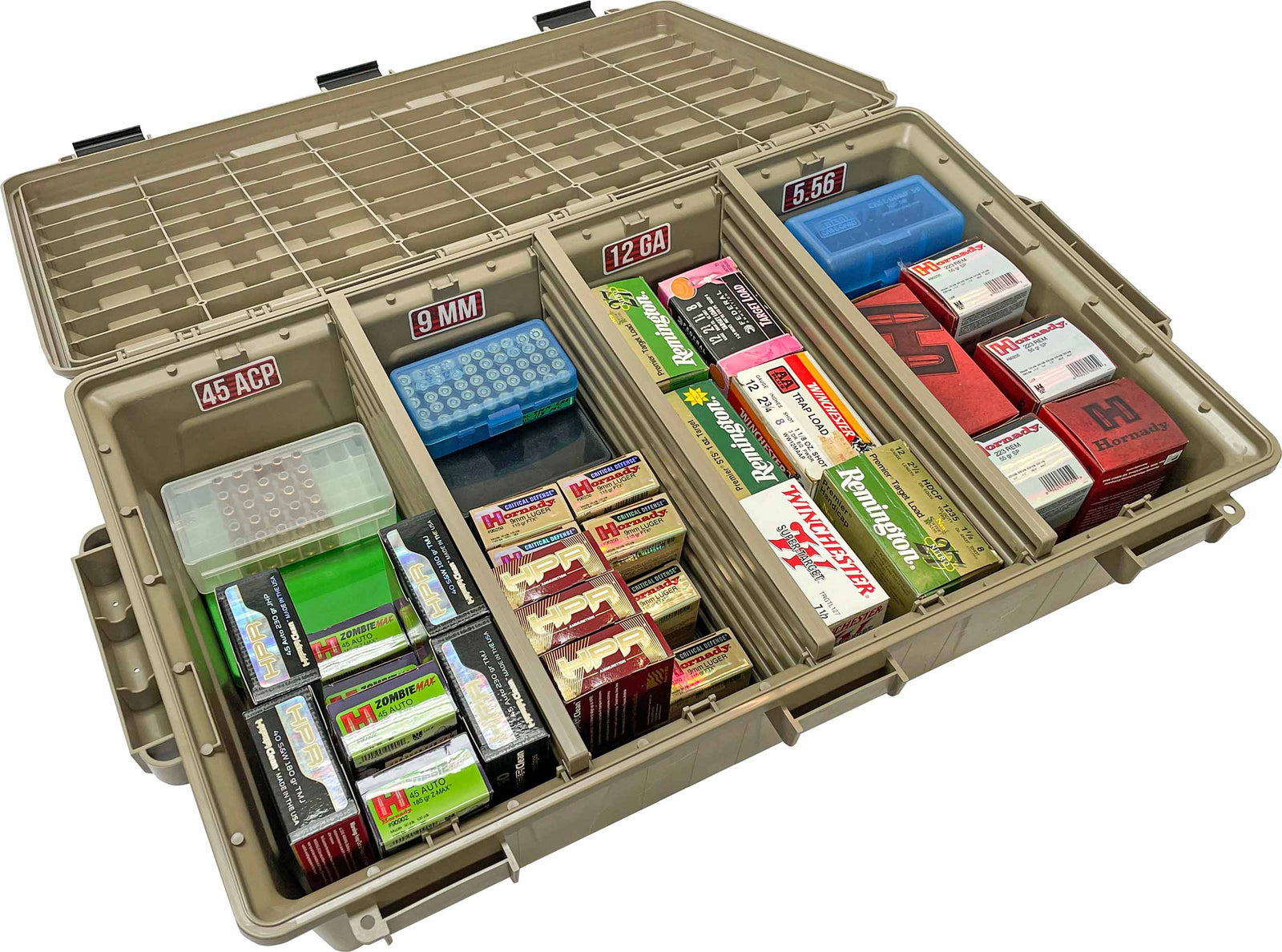 MTM Ammo Crate Large Divided Utility