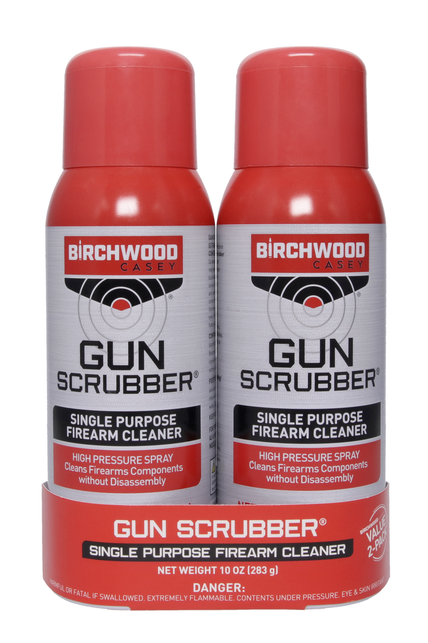 Birchwood Casey GUN SCRUBBER AEROSOL COMBO 2-PACK CLEANER