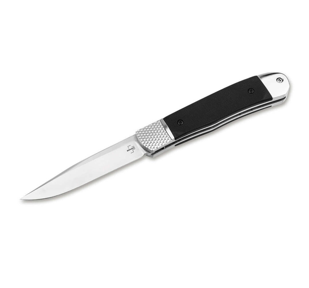 Boker KNIFE PLUS TRAPPER G-10 HIDDEN RELEASE