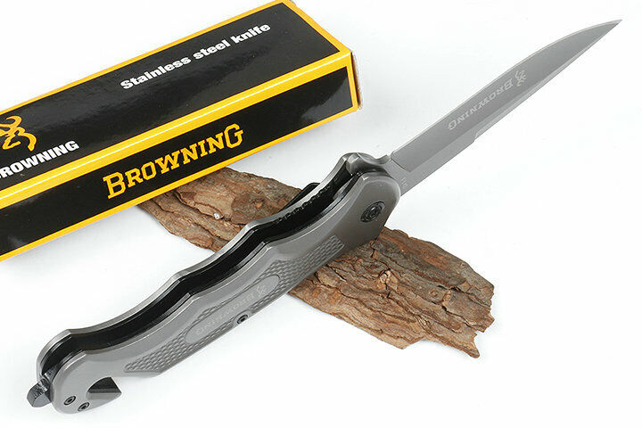 Browning KNIFE POCKET FOLDING OLIVE WOOD 8CM