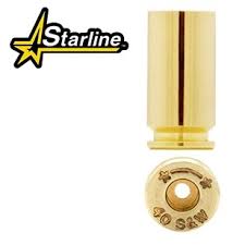 Starline Brass STARLINE 40 S&W BRASS PER 100