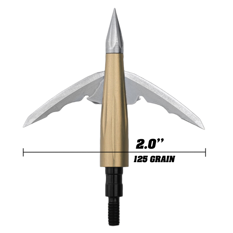 Beast 2.0″ Broadhead (125gr, 2-Pack)