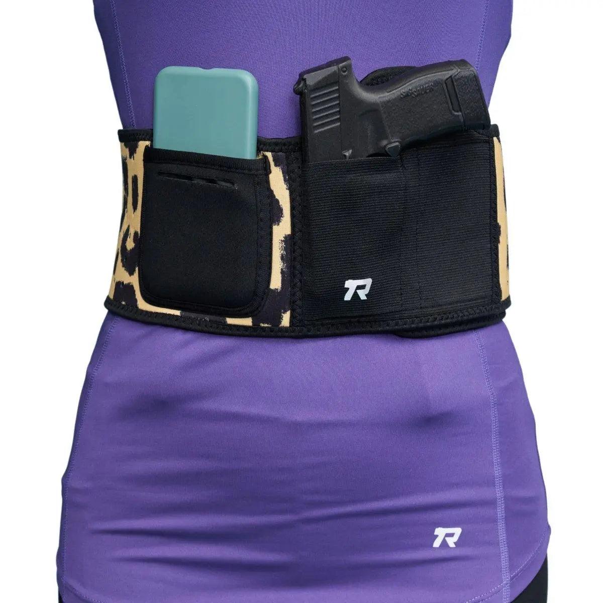 Rounded Gear HOLSTER RG BELLY BAND MEDIUM - LEOPARD