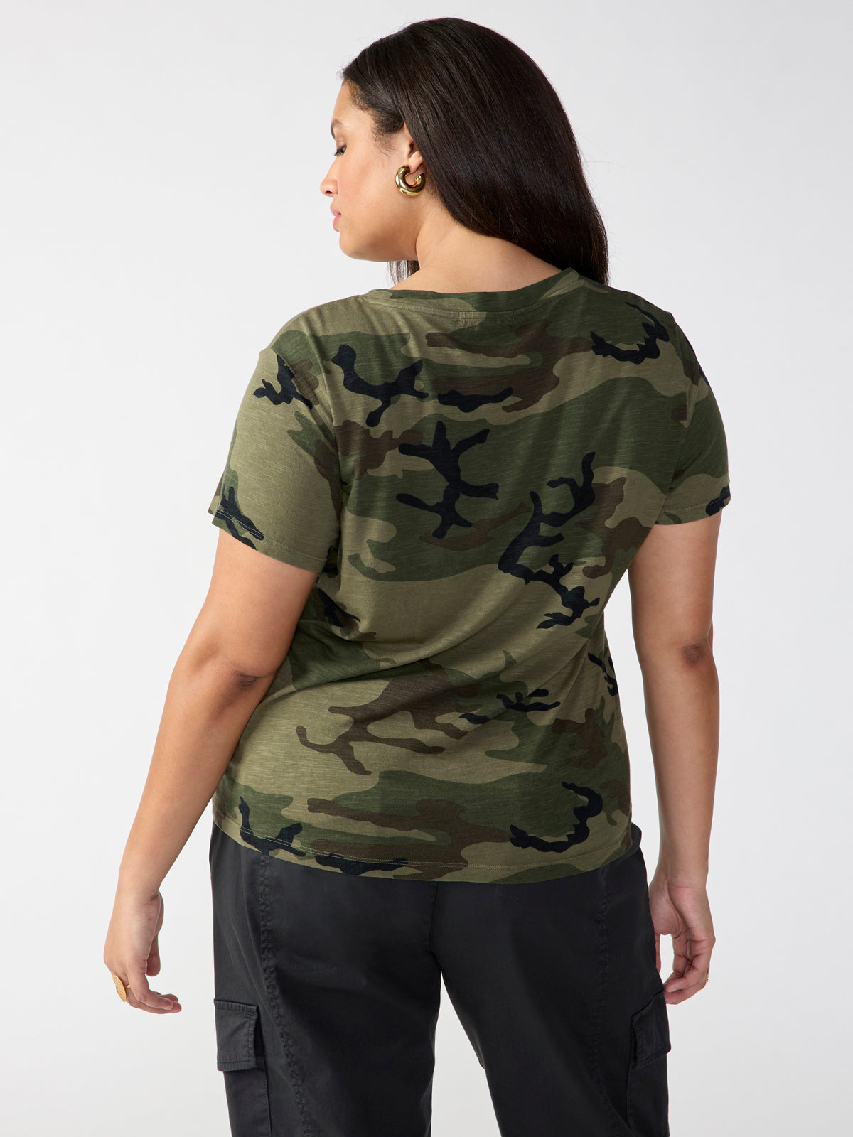 Biomorph Clothing BIOMORPH LADIES CAMO S/SLEEVE TSHIRT 2XL