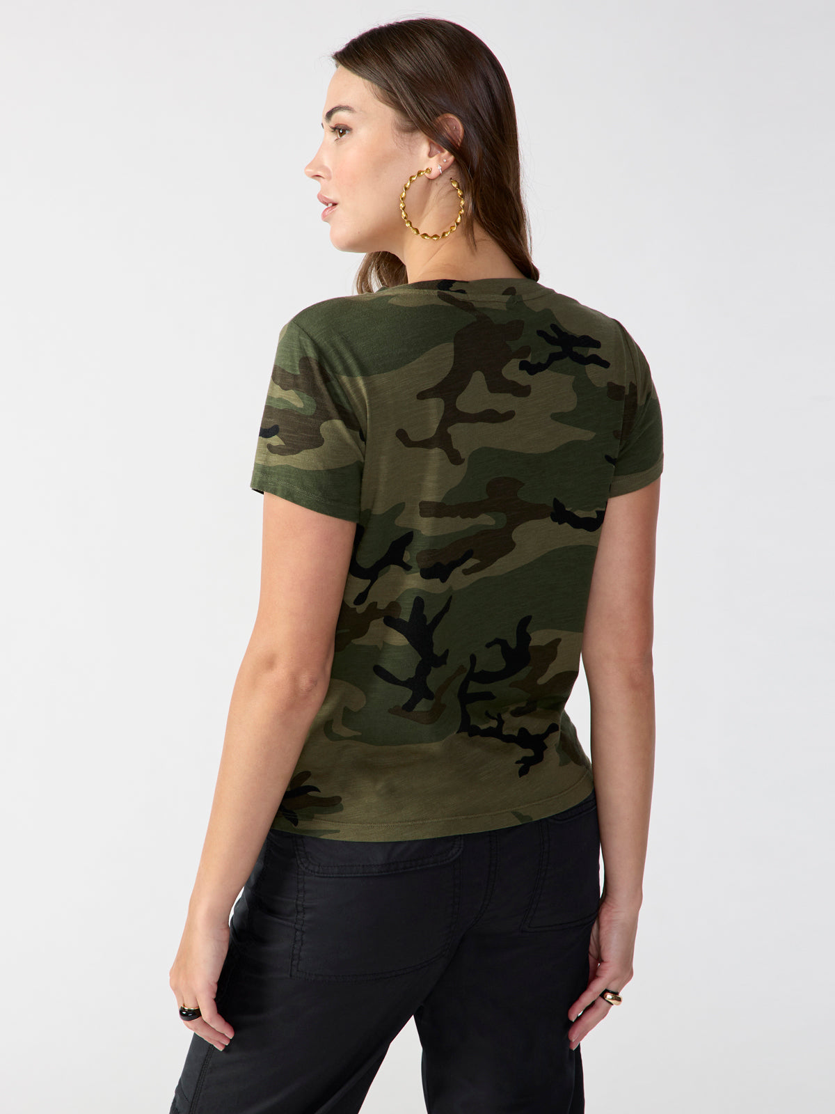 Biomorph Clothing BIOMORPH LADIES CAMO S/SLEEVE TSHIRT XL