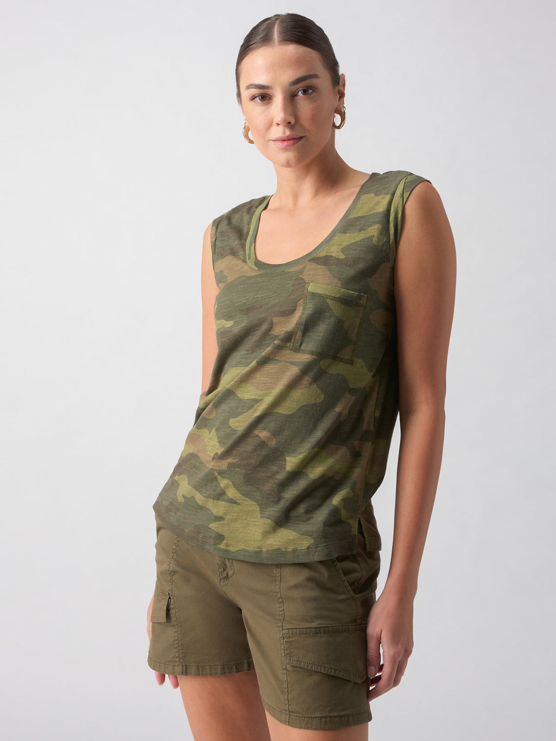 Biomorph Clothing BIOMORPH LADIES CAMO L/SLEEVE TSHIRT  XL