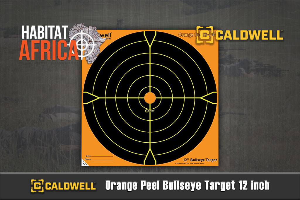 Caldwell ORANGE PEEL BULLSEYE 8IN 5 SHEETS