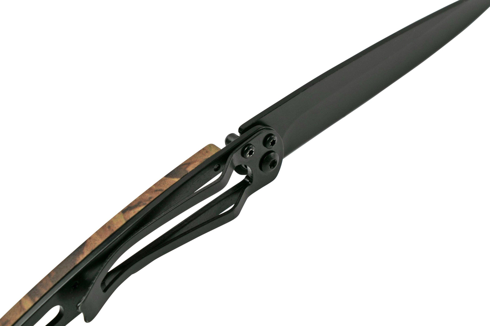 Deejo KNIFE DEEJO 37G BROWN CAMO / HUNTING DAY