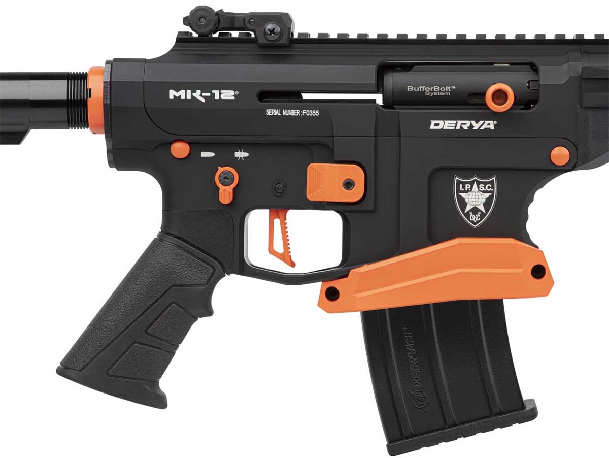 Derya Arms DERYA 12GA SEMI AUTO SHOTGUN 17'' 2,5,10RD MAG MODEL MK-12 CODE IP-430 BLACK ...