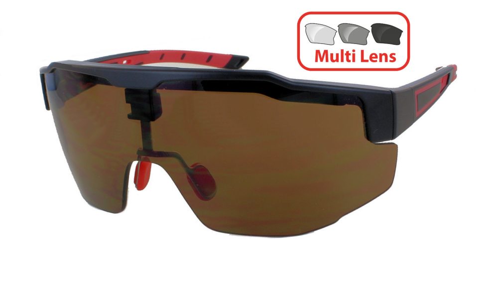 Evolution Eyewear MAGNEX 5 LENS SET SUPPLIED WITH BROWN,ORANGE,YELLOW,PURPLE & ROSE LENSES SHOO...