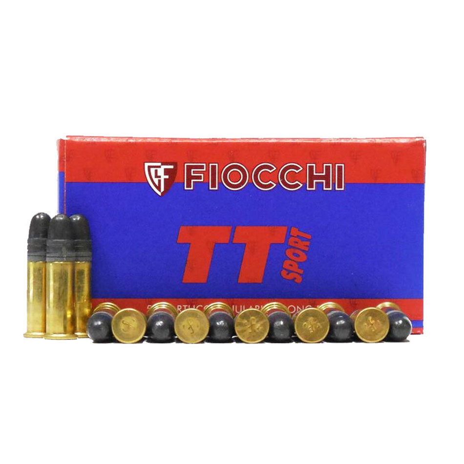 Fiocchi .22LR TT RAPID FIRE 40GR LRN PER 50