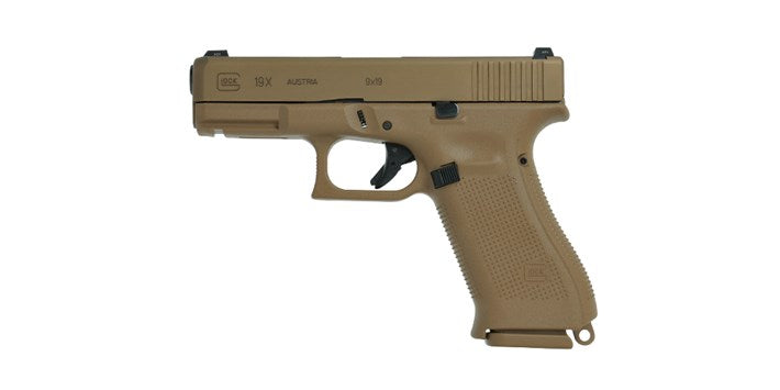 Glock G19X Gen5 9mm Coyote Pistol