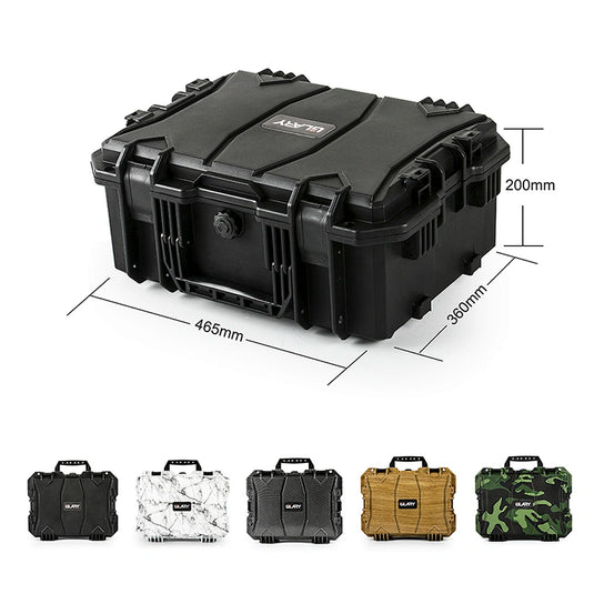 Glary Case GLARY DELUX HANDGUN CASE BLACK FOR 2-4 HANDGUNS