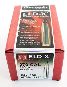 Hornady P 270 145GR HORNADY ELD-X (100)