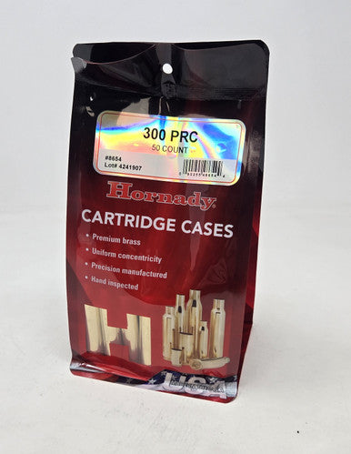 Hornady B 300 PRC HORNADY UNPRIMED (50)