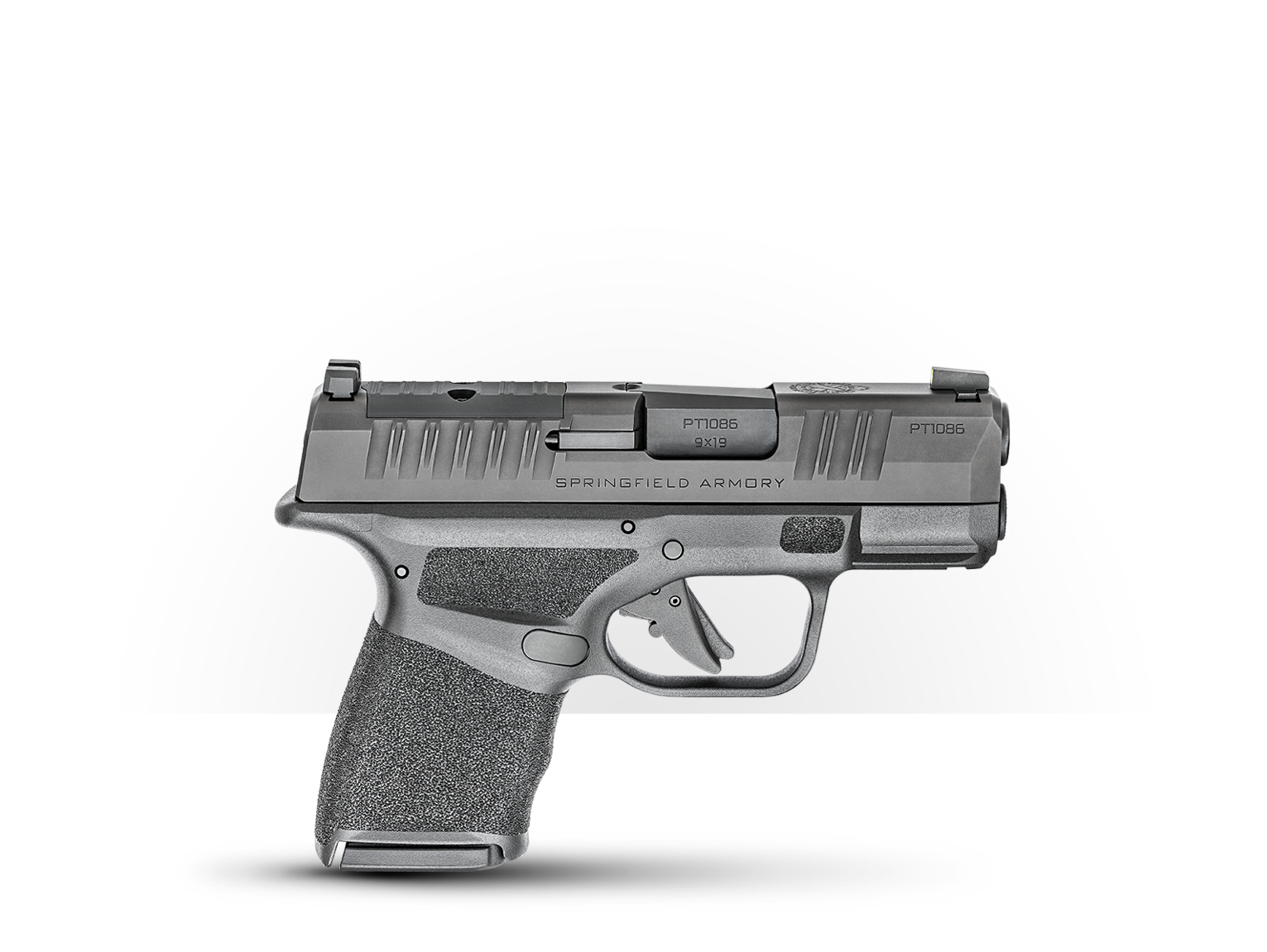 Springfield Armory PISTOL 9MM PARA SPRINGFIELD HELLCAT BLACK WITH CRUCIALCONCEAL IWB HOLSTER