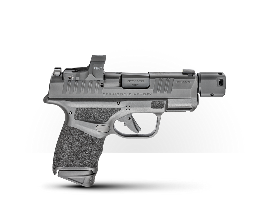 Springfield Armory PISTOL 9MM PARA SPRINGFIELD HELLCAT RDP WITH SMSC SHIELD SIGHT BLACK WIT...