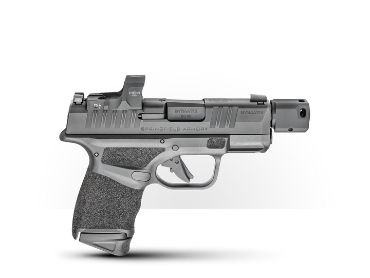 Springfield Armory PISTOL 9MM PARA SPRINGFIELD HELLCAT RDP WITH SMSC SHIELD SIGHT BLACK WIT...