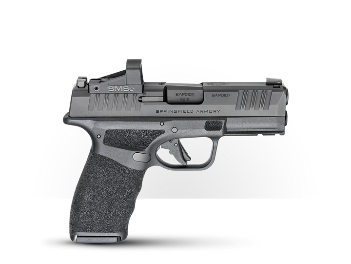 Springfield Armory PISTOL 9MM PARA SPRINGFIELD HELLCAT BLACK WITH SHIELD SMSC SIGHT WITH CR...