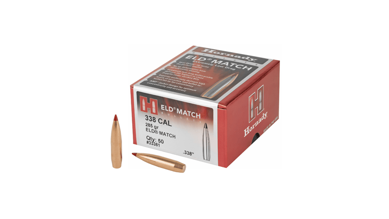 Hornady P 338 285GR HORNADY ELD-M (50)