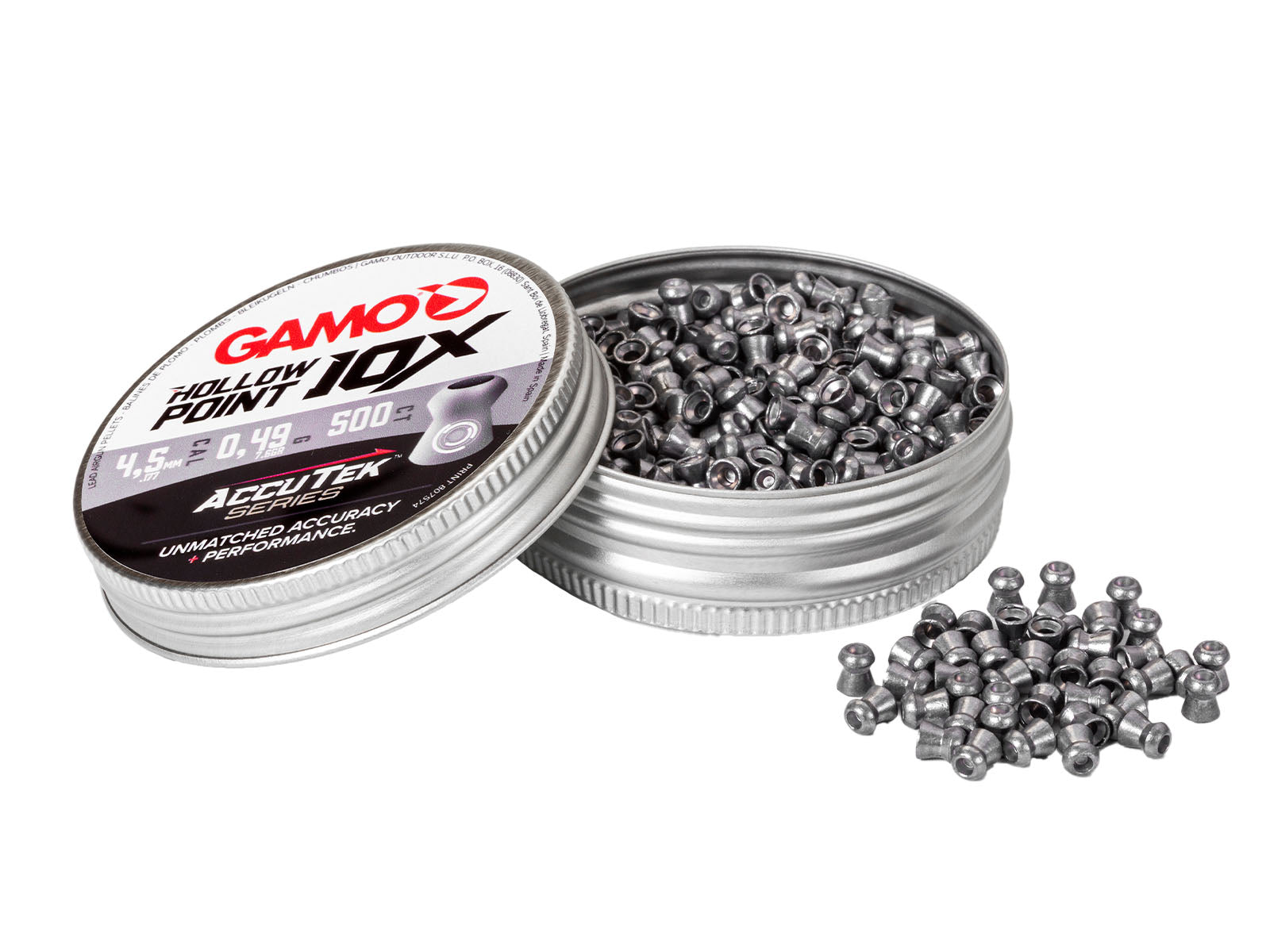 Gamo Hollow Point 4.5mm Pellets (500)