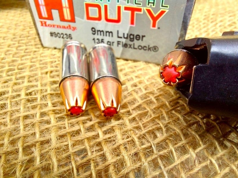 Hornady AMMO 9MM LUGER 135GR HORNADY CDUTY (25)