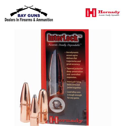 Hornady P 308 180GR HORNADY INTERLOCK BTSP (100)