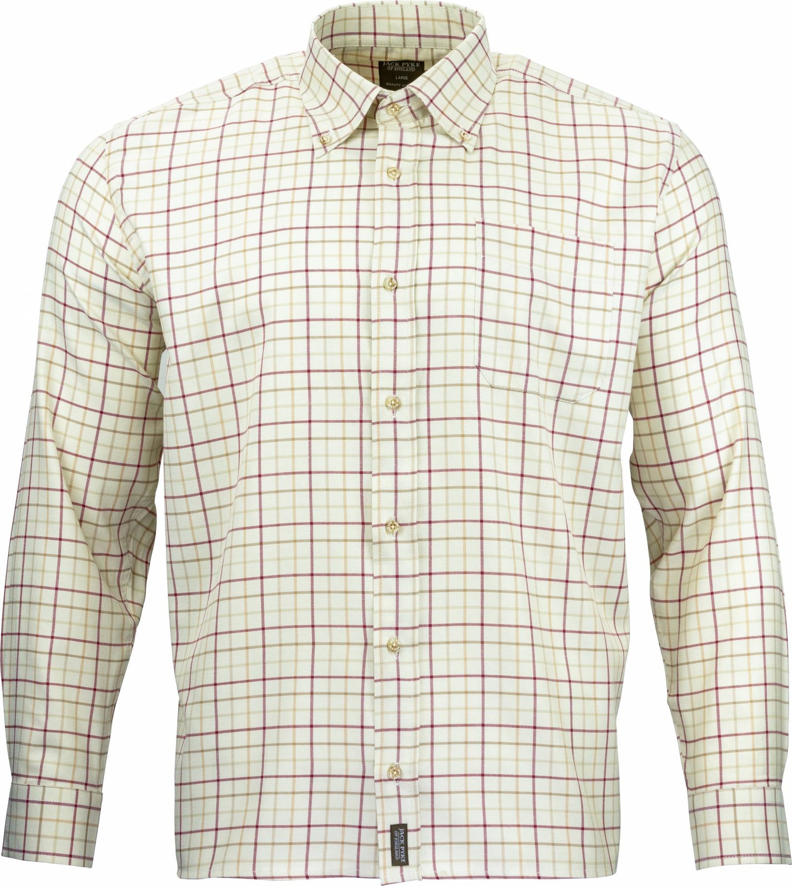 Jack Pyke Clothing JP COUNTRYMAN SHIRT BURGUNDY M