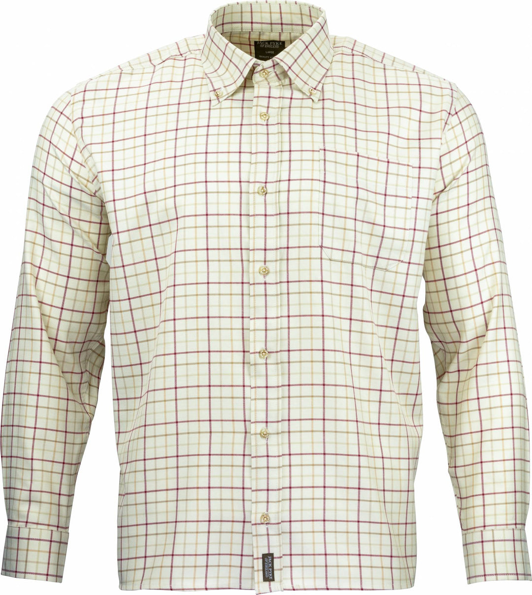 Jack Pyke Clothing JP COUNTRYMAN SHIRT BURGUNDY XXL