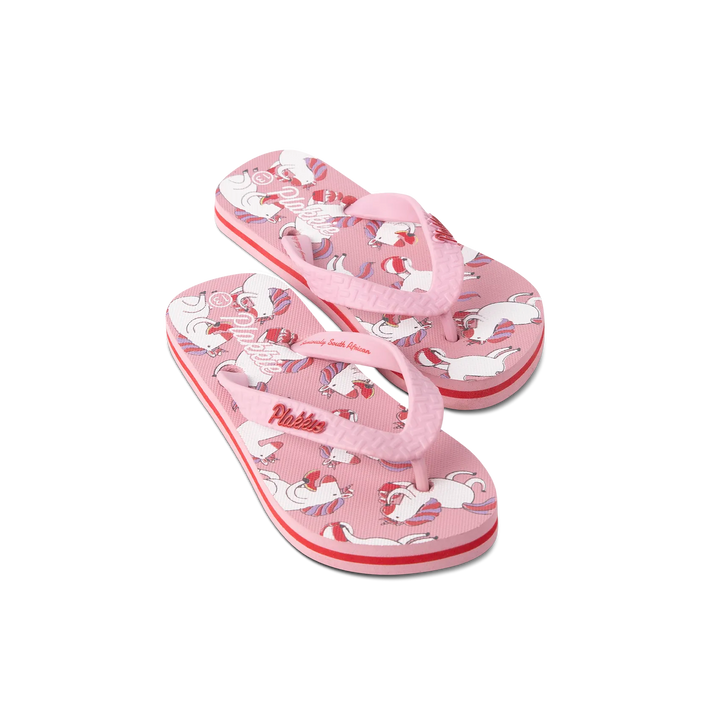 Veldskoen Plakkie Kids Unicorn Pink