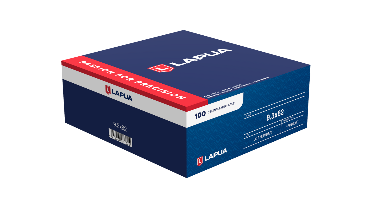 LAPUA CASES 9.3 X 62 (100)