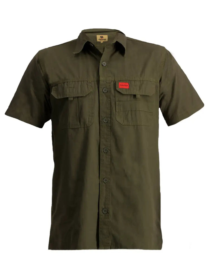 Adventure S/S Shirt - 3D/Pixelate/Khaki/Olive