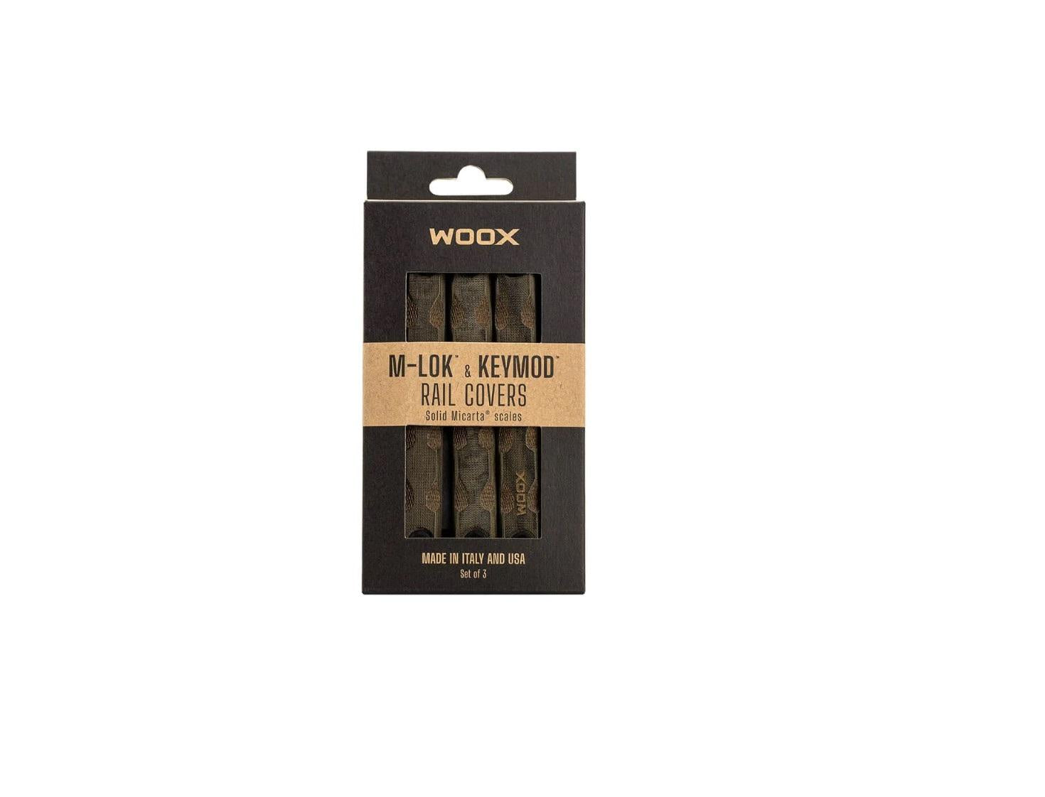 Woox Chassis M-LOK + KEYMOD RAIL COVERS MICARTA SET 3 PCS