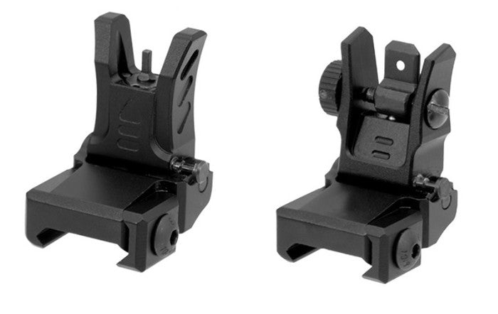 Utg LOW PROFLIE FLIP-UP REAR SIGHT
