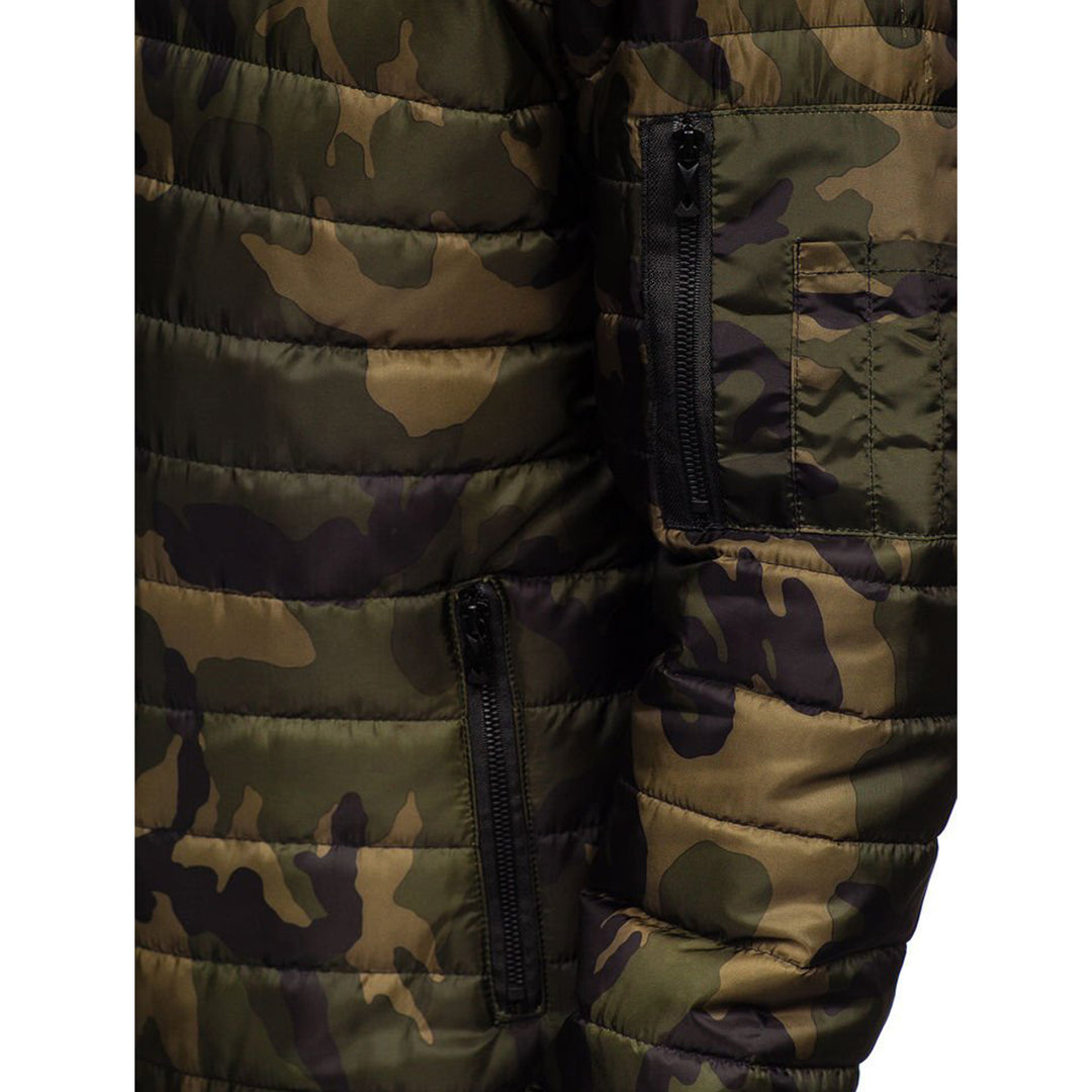 Biomorph Clothing BIOMORPH MENS CAMO PUFFER JACKET LRG