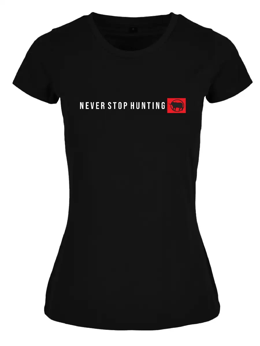 Never Stop Hunting - Black