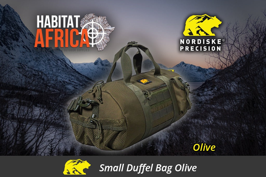 Nordiske DUFFEL BAG OLD ARMY CANVAS