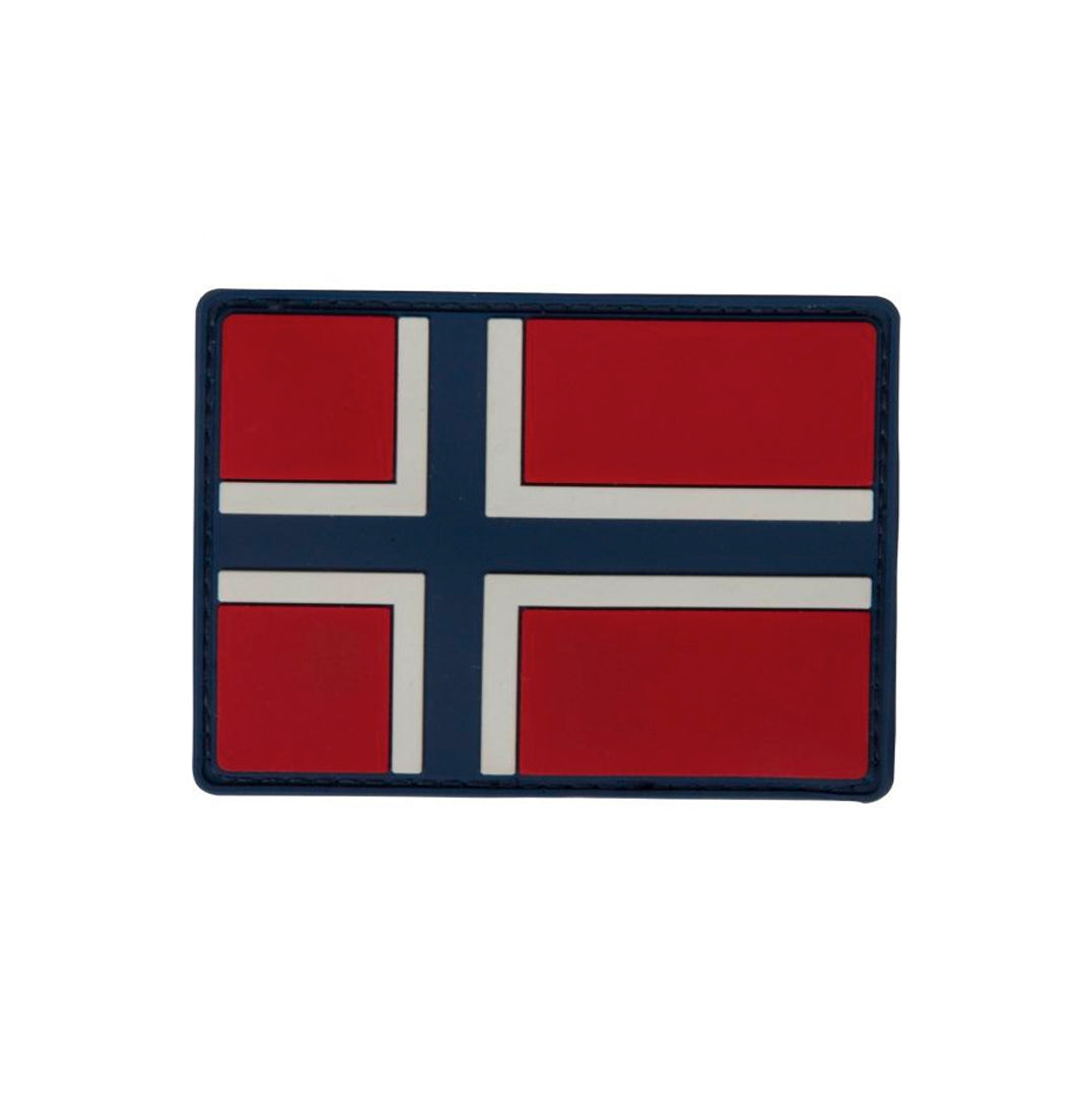 Nordiske PVC PATCH NORWAY FLAG (MIN ORDER QTY: 10)