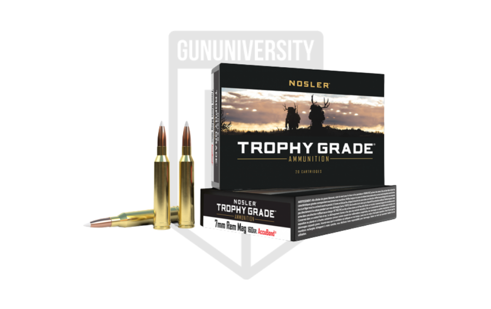 Nosler AMMO 7MM REM MAG 140GR TG NOSLER ACCUBOND (20)