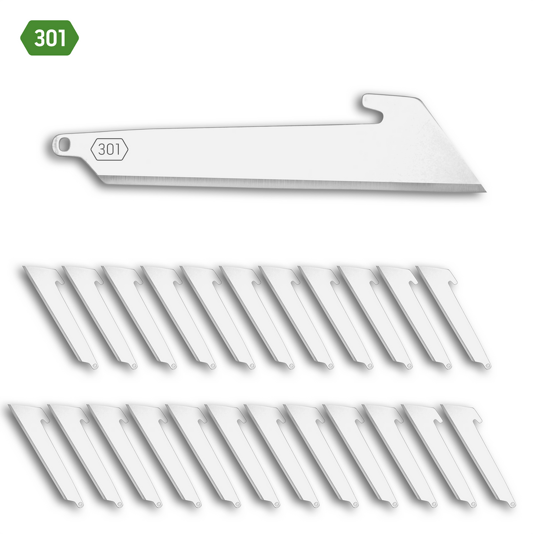 OUTDOOR EDGE 3" UTILITY BLADES SILVER 6PK (301)
