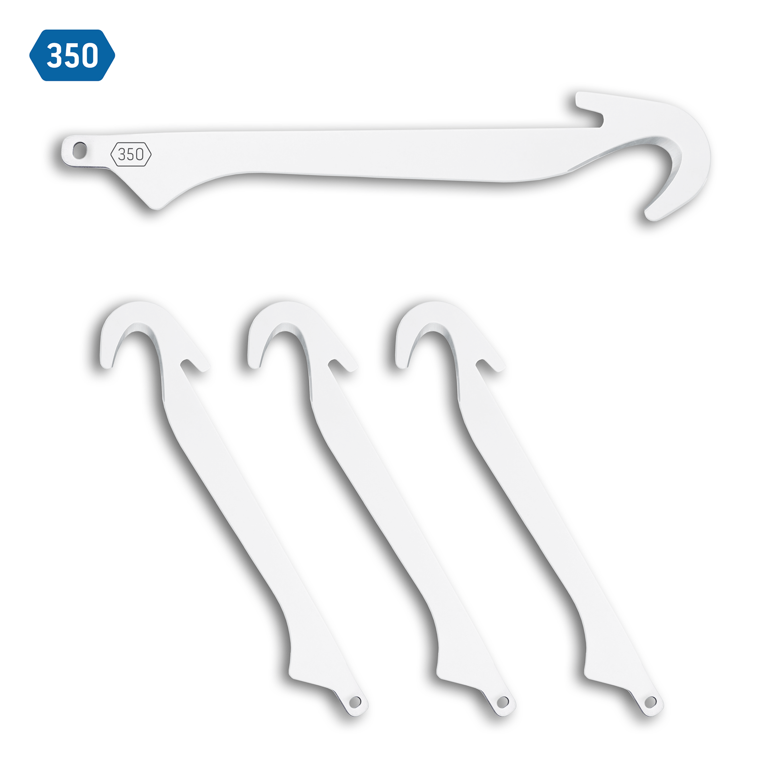 OUTDOOR EDGE 3,5" GUTTING BLADES SILVER 6PK (350)