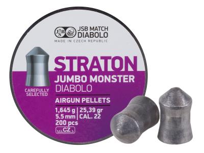 Spring Airguns 4.50MM JSB JUMBO STRATON (500) 8.26GR