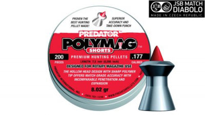 Spring Airguns 5.5MM JSB POLYMAG (200) 16GR