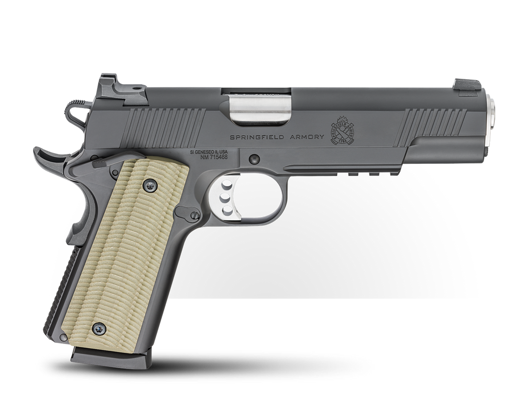 Springfield Armory PISTOL 45 ACP SPRINGFIELD 1911 OPERATOR BLACK/ TAN