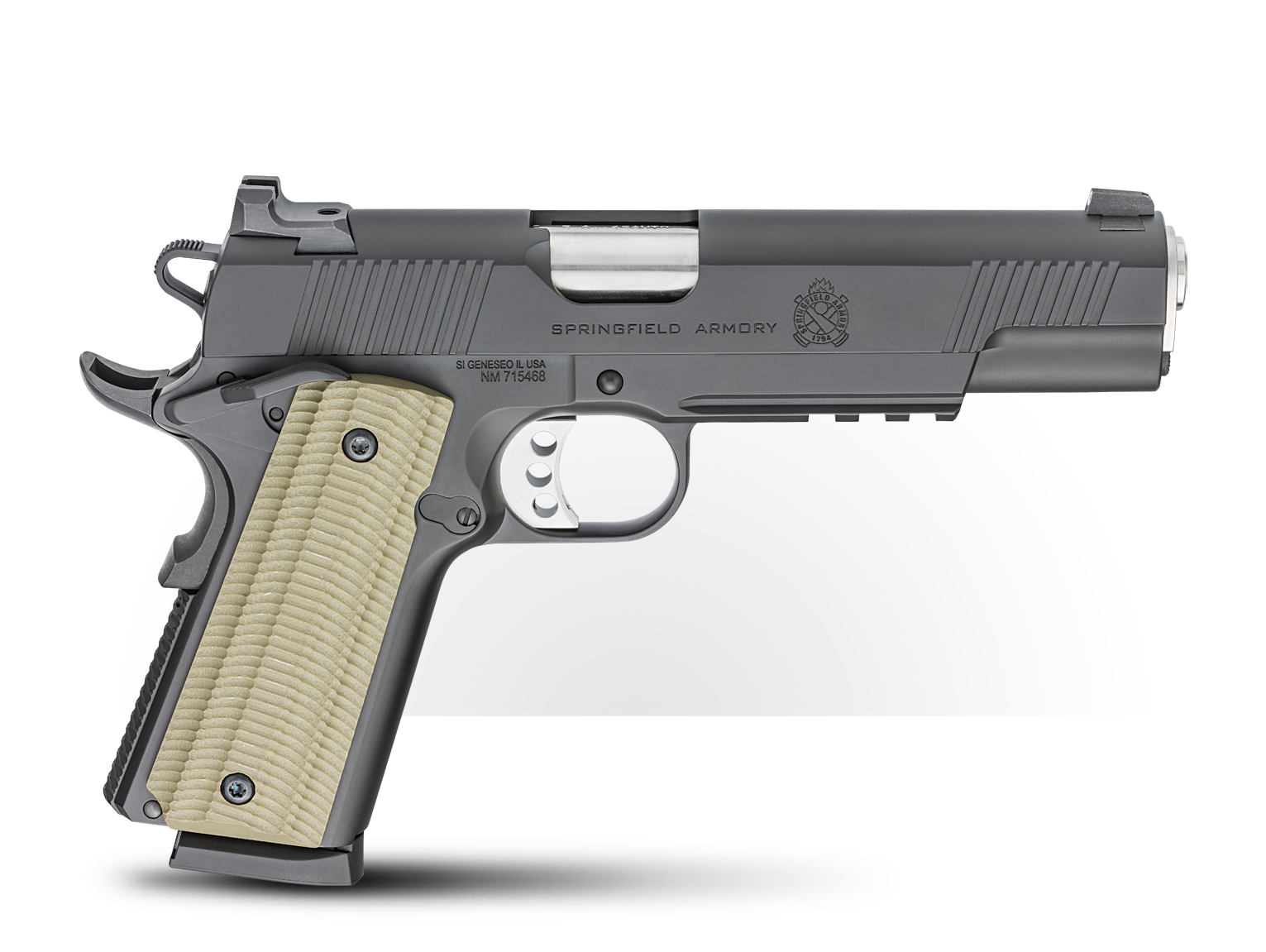 Springfield Armory PISTOL 45 ACP SPRINGFIELD 1911 OPERATOR BLACK/ TAN